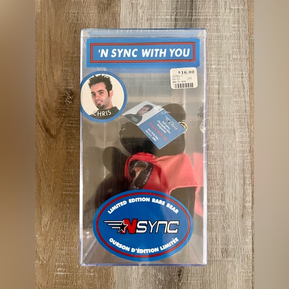 Vintage Complete ‘N Sync Bear Set of All 5 Members Boy Band 2000 - Picture 3 of 8